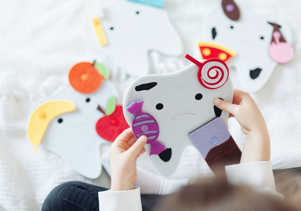 Meka Igračka za Zube za Sigurnu i Zabavnu Igru za Malu Djecu Meka i prijatna igračka za zube dizajnirana za malu djecu kako bi se osigurala sigurna igra uz učenje o zdravlju zuba